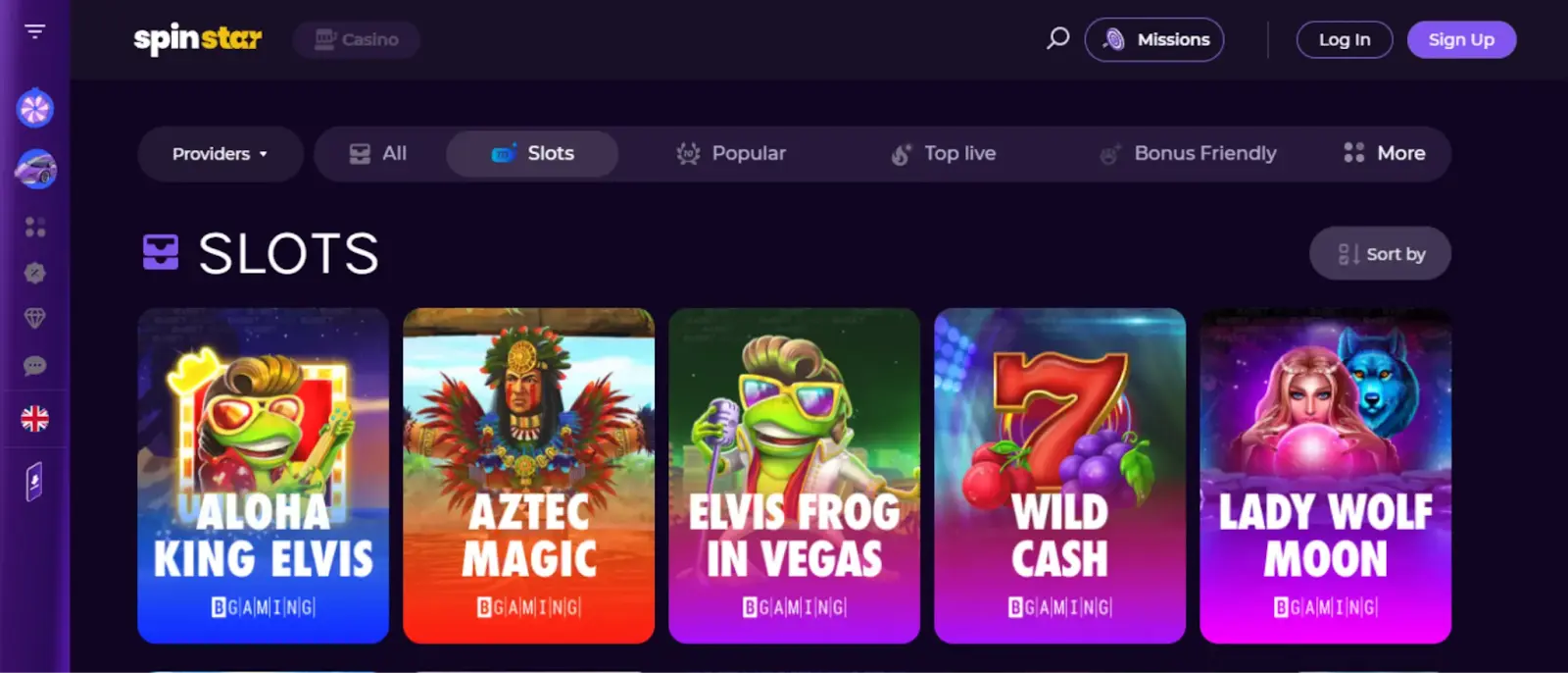SpinStars – online casino in Nederland image 3